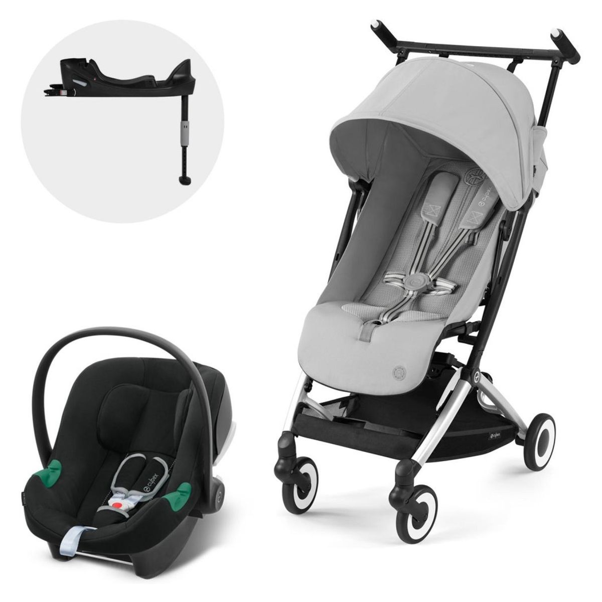 CYBEX - Coche travel system TS Libelle FG + Aton B2 + Base Cybex