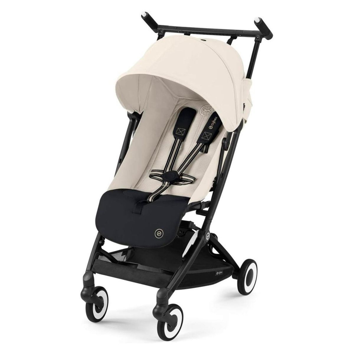 CYBEX - Coche compactos Libelle BLK Canvas White Cybex