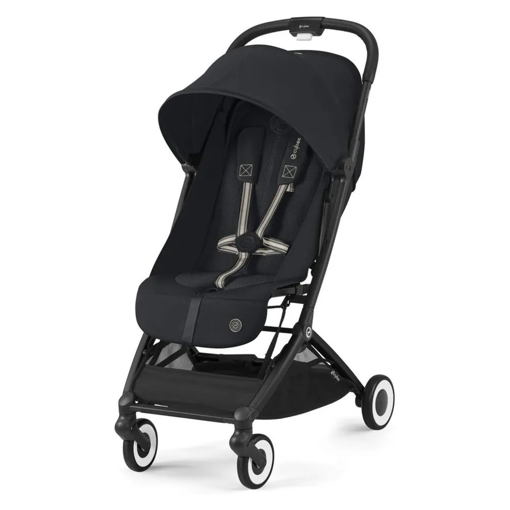 Cybex Orfeo Black Magic Black + Aton B2 + Base, foto 4