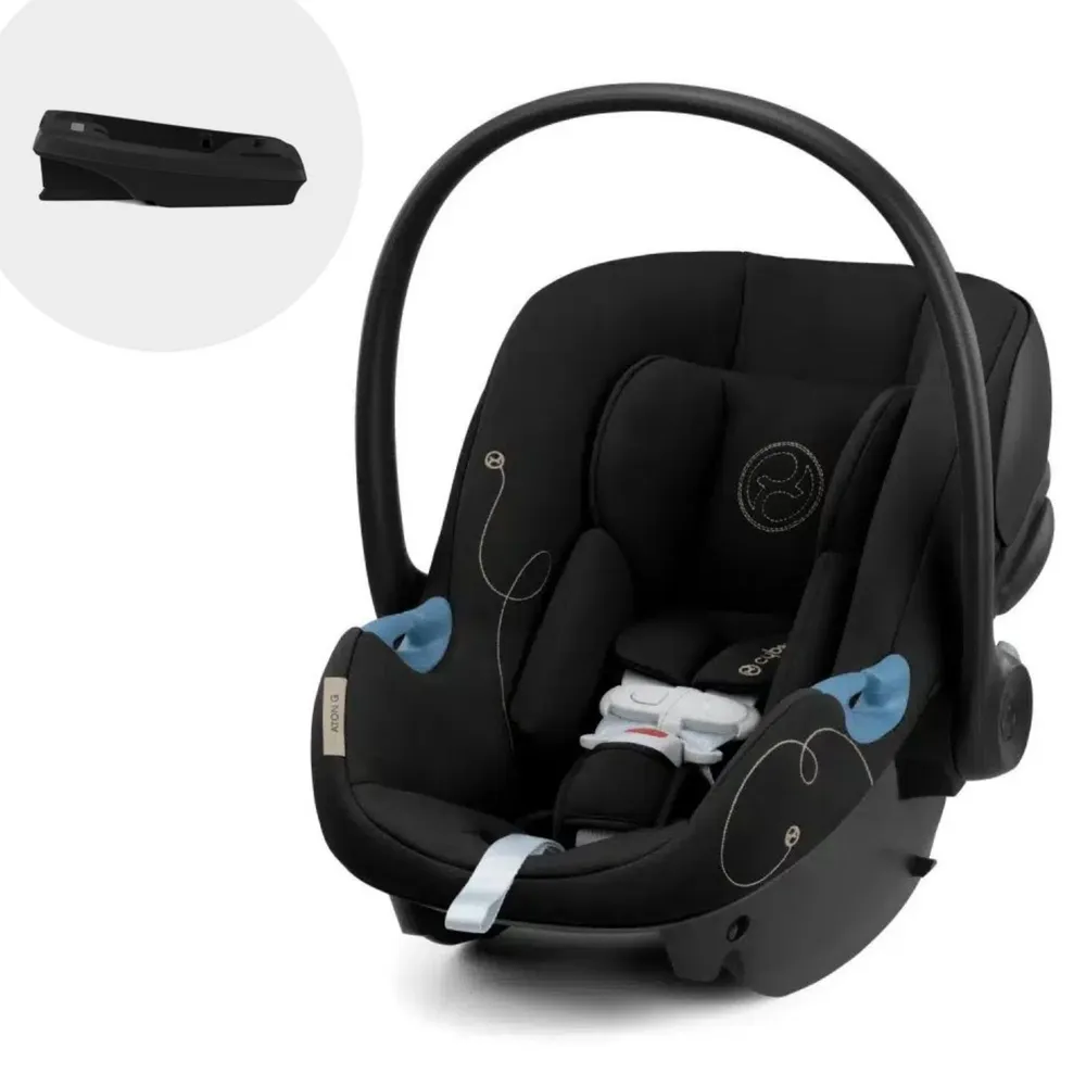 Cybex Orfeo Black Fog Grey + Aton G + Base, foto 2