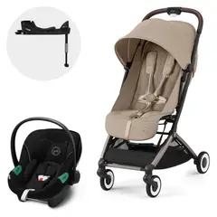 CYBEX - Coche travel system TS Orfeo TPE AB + Aton S2 + BA