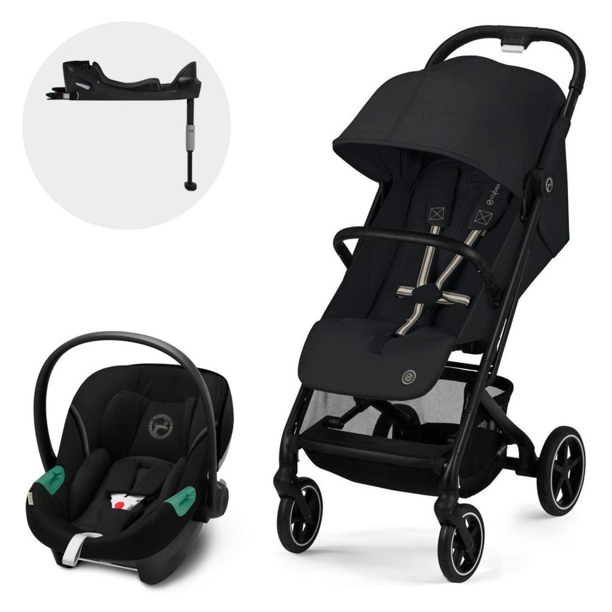 CYBEX - Coche Travel System Ts Beezy Mgb+ Aton S2 + Base Cybex