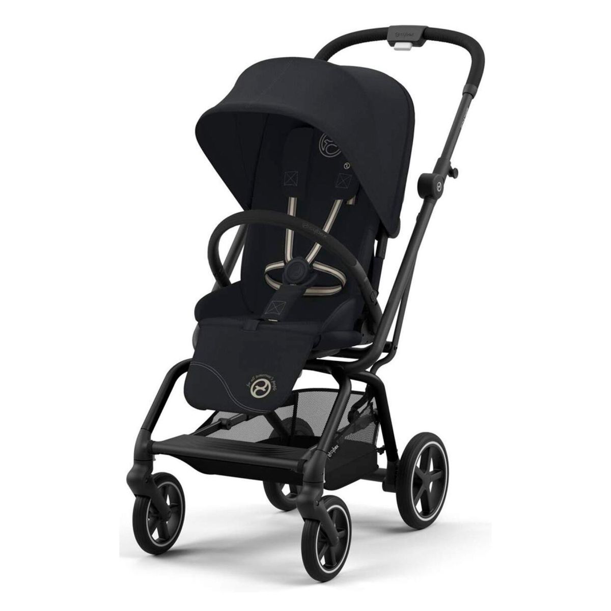 CYBEX - Coche compactos Eezy S Twist+BLK MGBlack Cybex