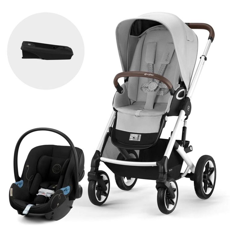 Coche travel system TS Talos Lux SLV LG + Aton G
