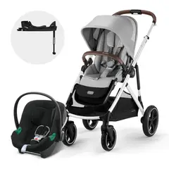 CYBEX - Coche travel system TS Gazelle SLV LG + Aton B2