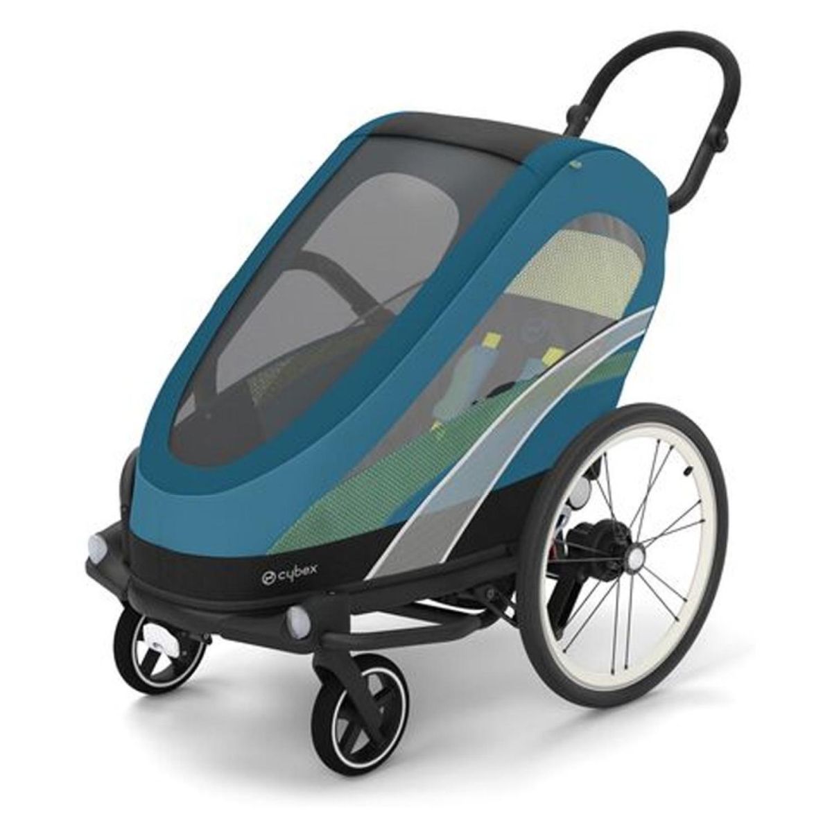 CYBEX - Coche jogger Zeno Bike Maliblue Cybex