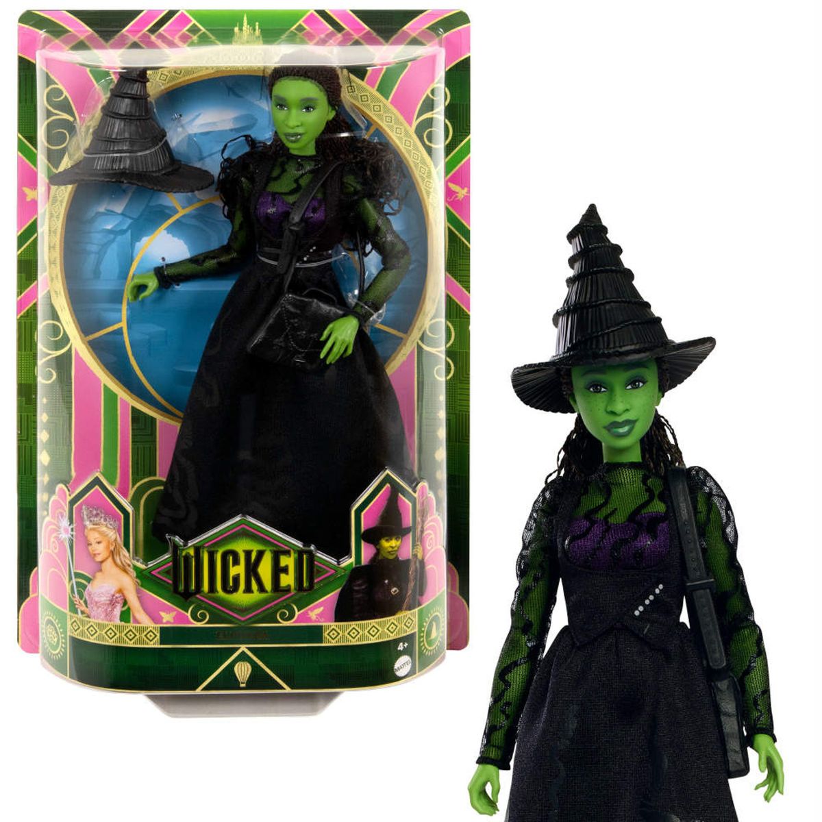 MATTEL - Wicked Muñeca Elphaba Para Niñas Mattel