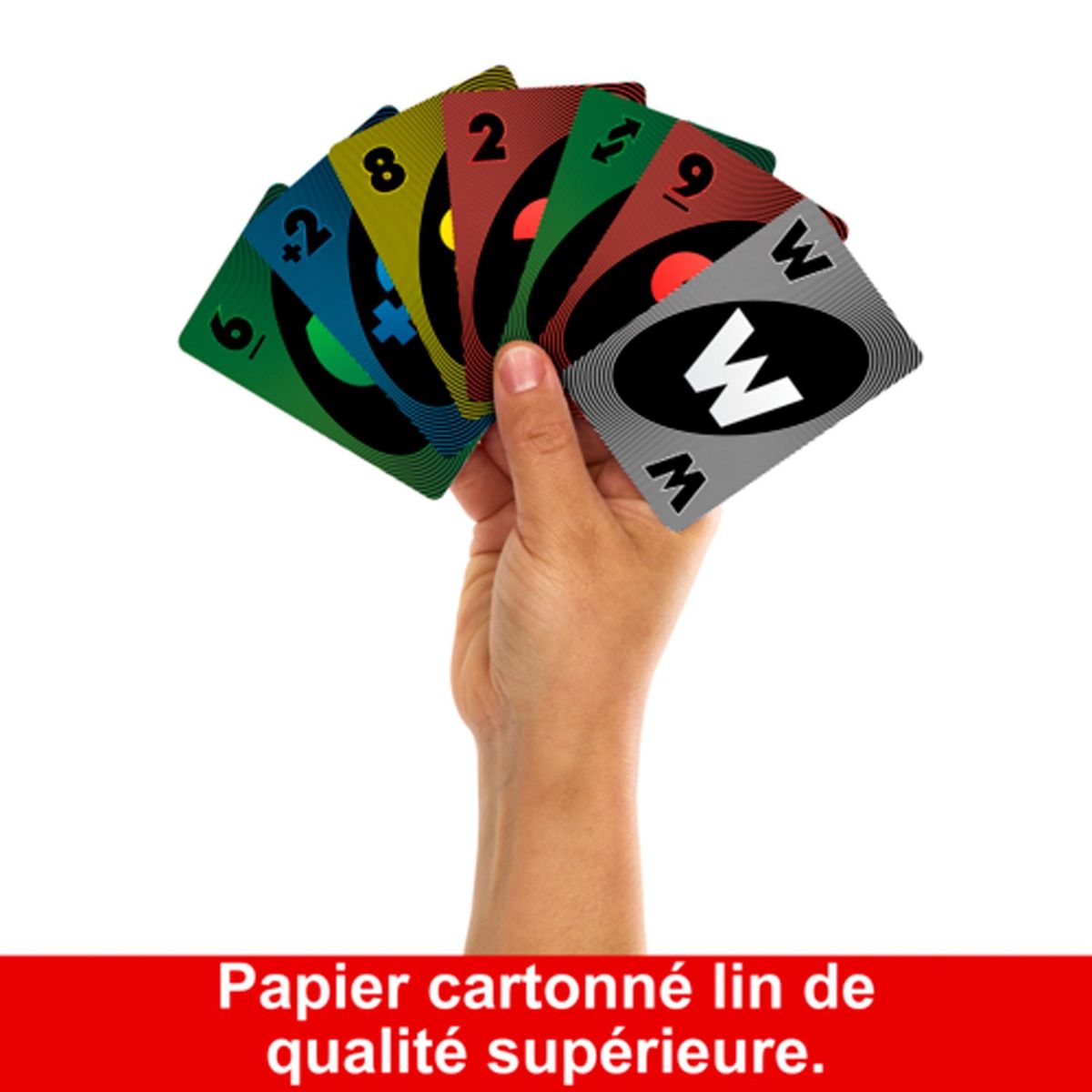 MATTEL - Juego de Mesa Cartas Uno Platinum Para Niños
