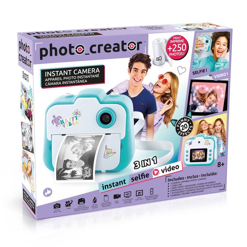 CANAL TOYS - Camara Instantanea Imprime Y Decora Canal Toys
