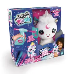 CANAL TOYS - Airbrush Plush Cosmic Unicorn Light Up