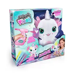 CANAL TOYS - Airbrush Plush Cosmic Axoloticorn Lightup