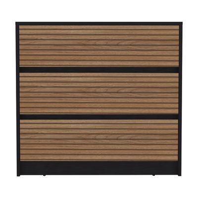 Imagen 2 del producto Cómoda Austin 3 Cajones Wengue Y Lenno