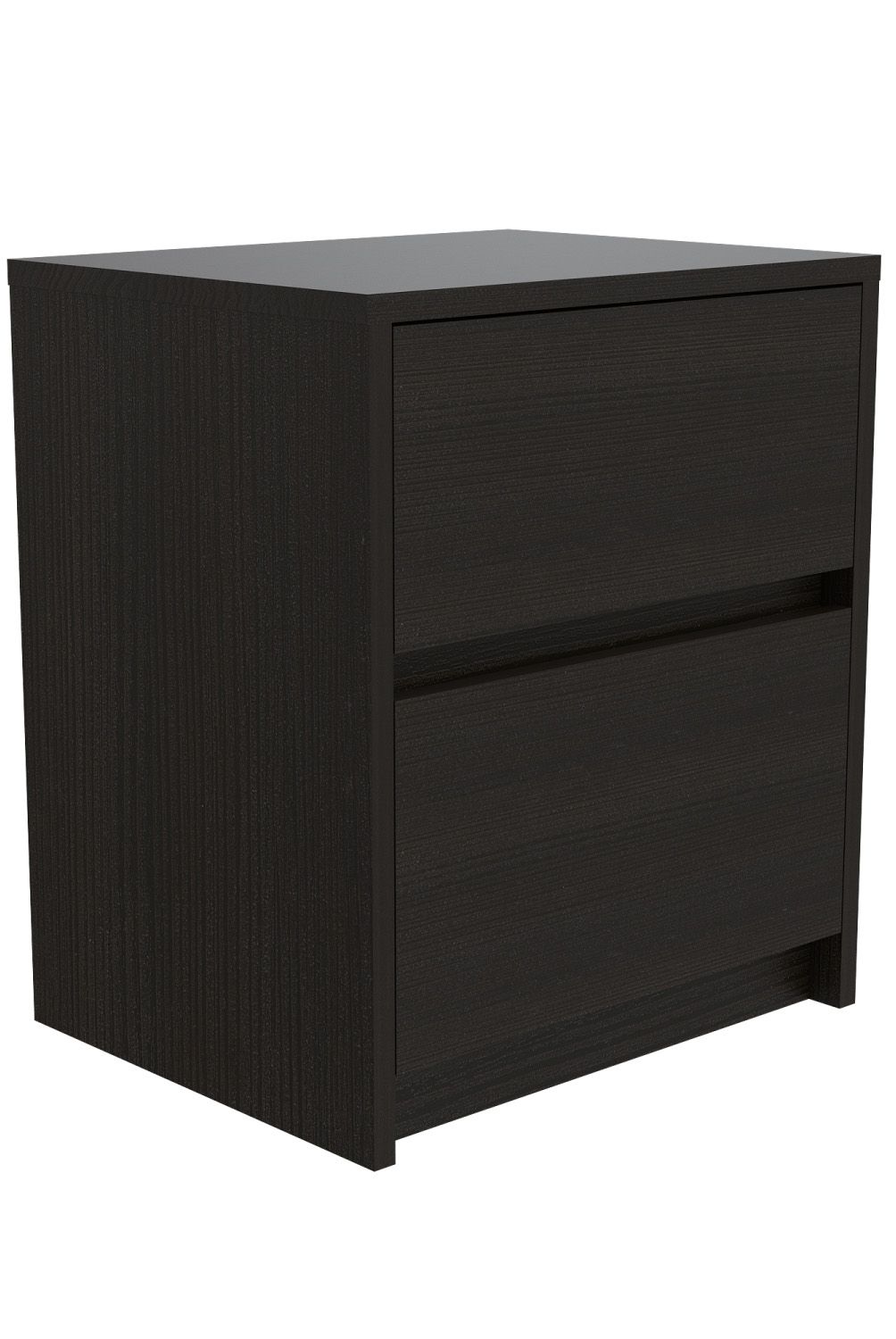 TUHOME - Velador Trivor 2 Cajones Wengue Tuhome