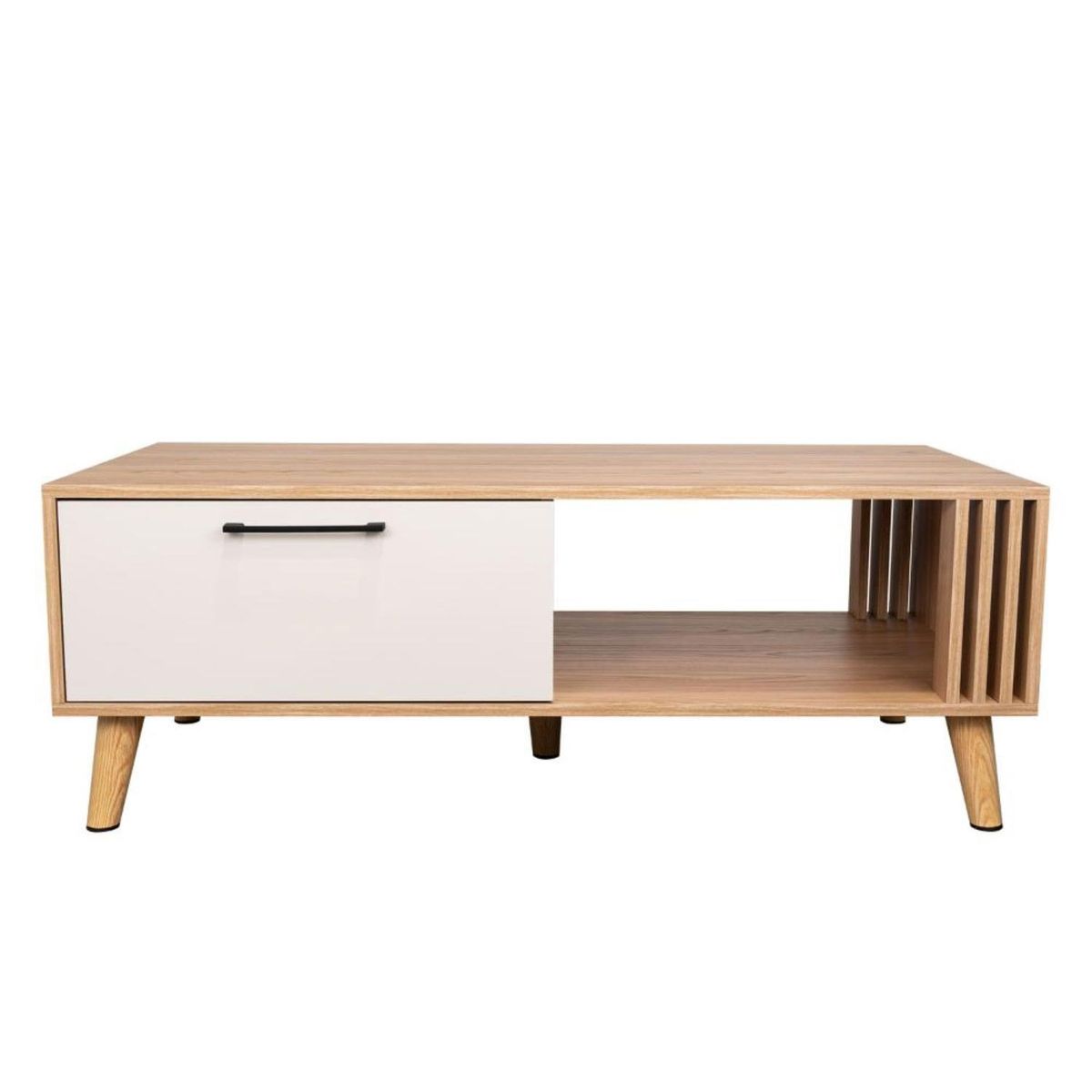 TUHOME - Mesa De Centro Vance Capri Y Fresno Europeo Tuhome