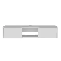 TUHOME - Panel Tv 49" Glen 2 Puertas Blanco