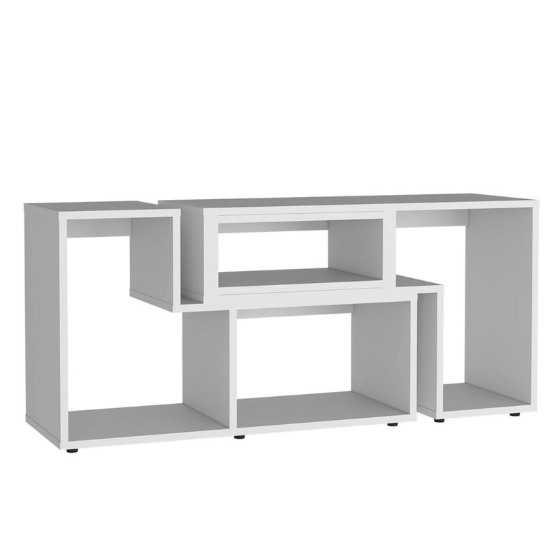 TUHOME - Rack Tv 40" Extensible Beijing Blanco Tuhome