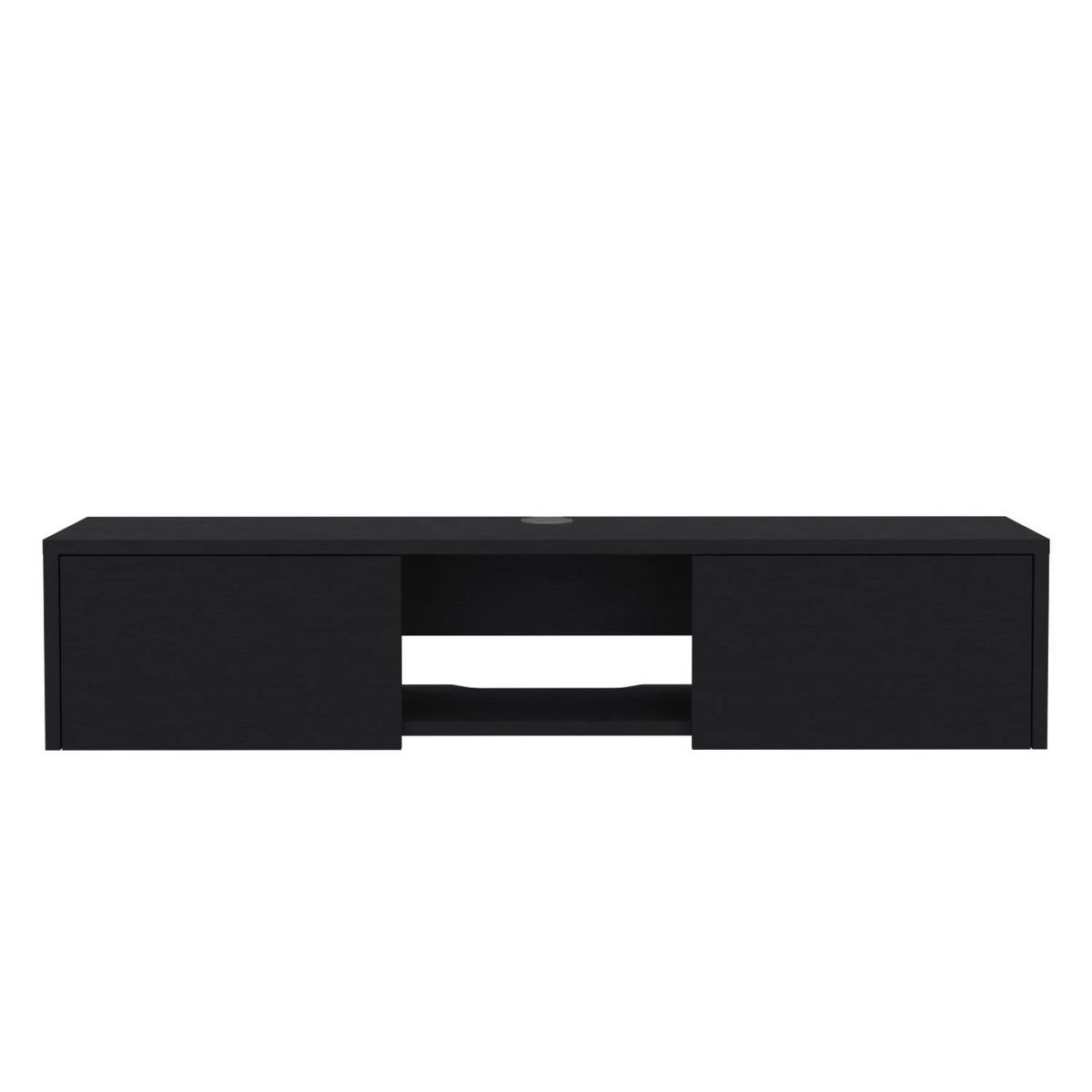 TUHOME - Panel Tv 49" Glen 2 Puertas Wengue Tuhome