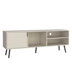 TUHOME - Rack Tv 65" Vulcan 1 Puerta Abatible Capri
