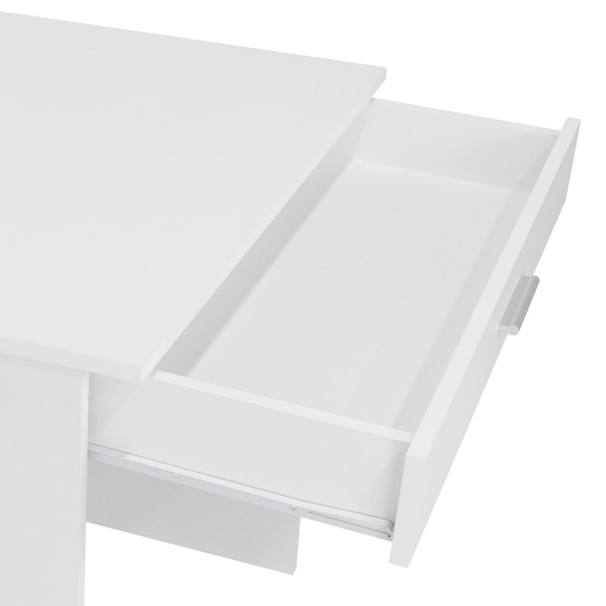 TUHOME - Escritorio 80C 1 Cajon  Blanco Tuhome