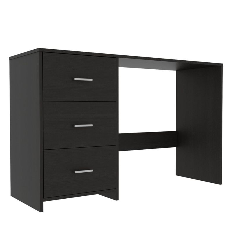 TUHOME - Escritorio Eco 3 Cajones Wengue Tuhome