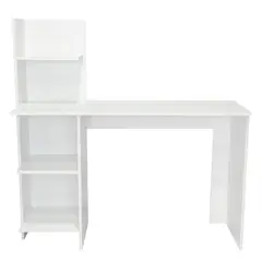 TUHOME - Escritorio Con Biblioteca Vilna Blanco