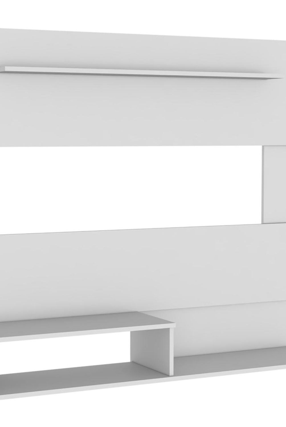TUHOME - Panel Tv 55" Beijing Blanco Tuhome
