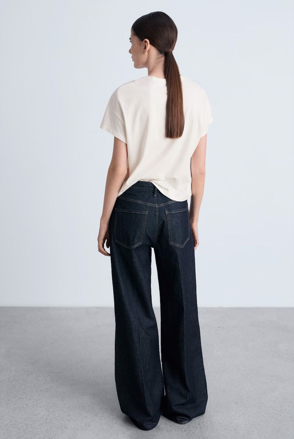MANGO - Polera Algodón Mensaje Estampado Mujer Mango