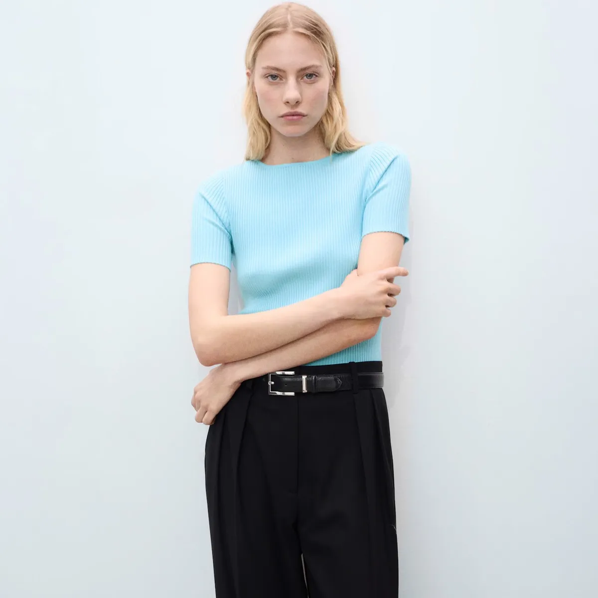 MANGO - Sweater Canalé Abertura Espalda Mujer Mango