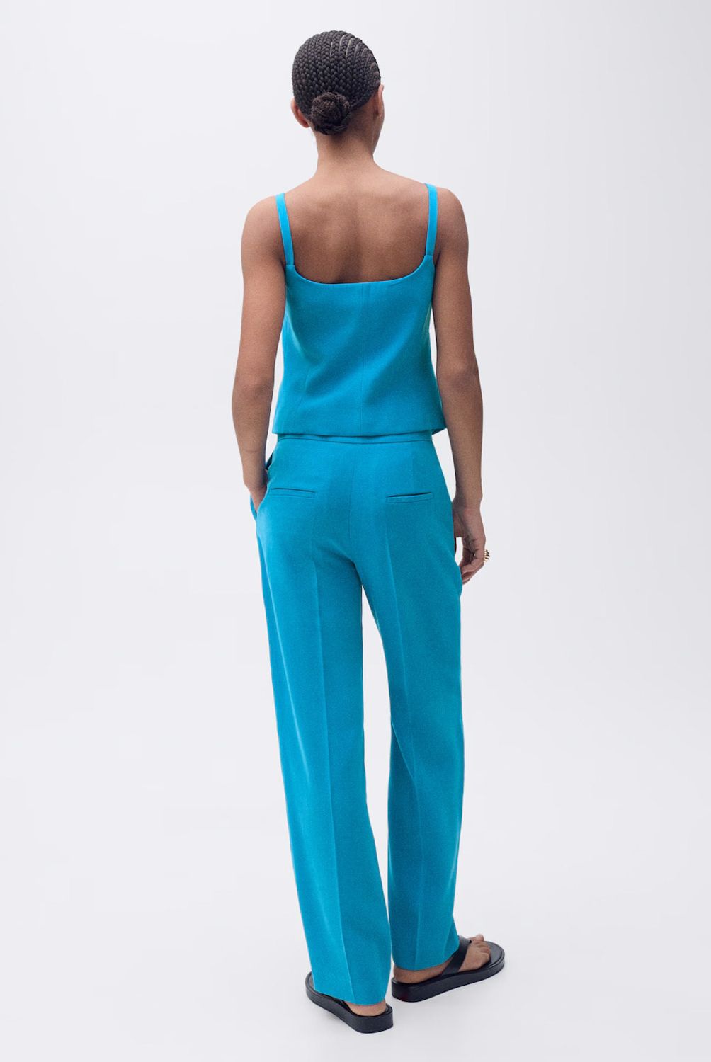 MANGO - Chaleco Traje Espalda Abierta Mujer Mango