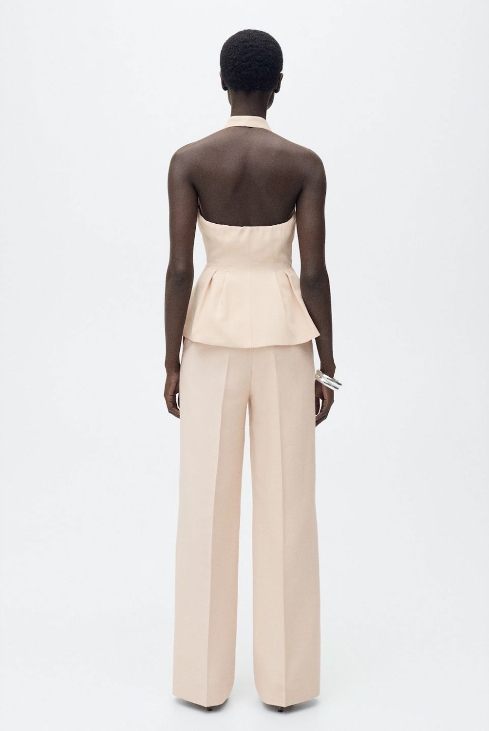 MANGO - Pantalón Recto Traje Mujer Mango