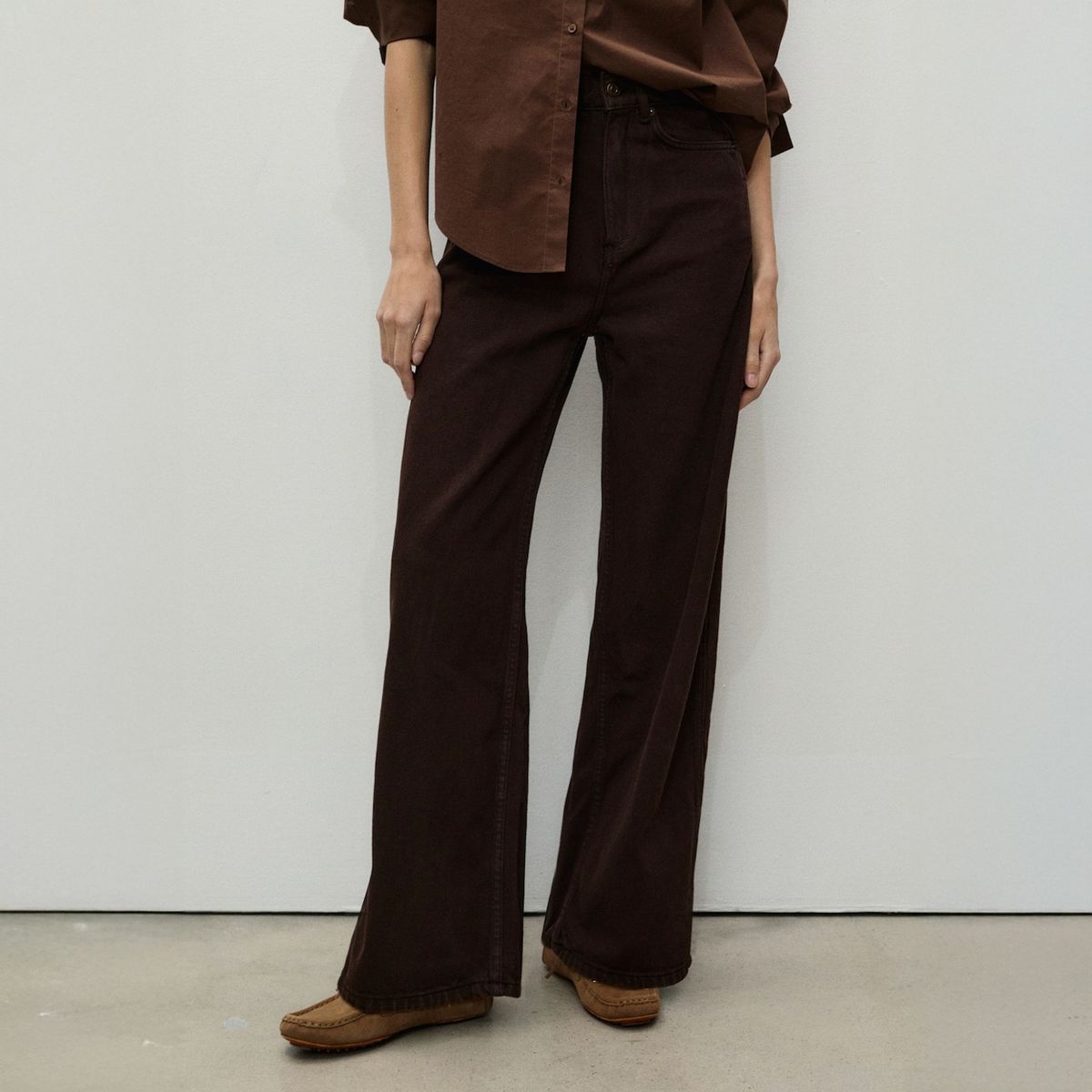 MANGO - Jeans Balloon Tiro Alto Mujer Mango