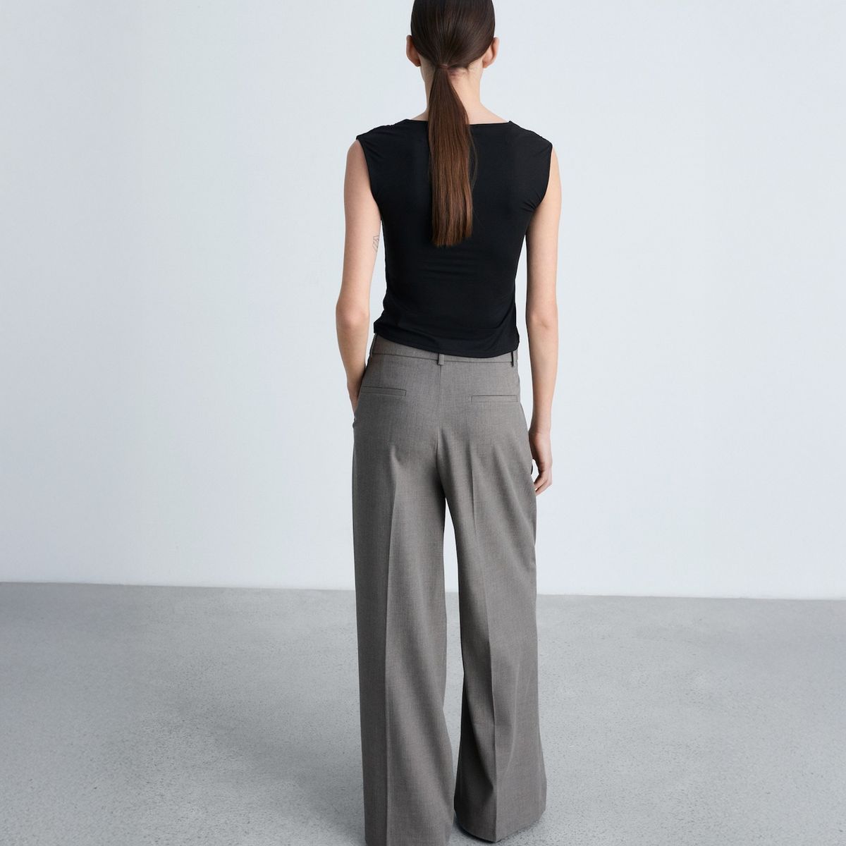 MANGO - Top Tirantes Escote Cuadrado Mujer Mango