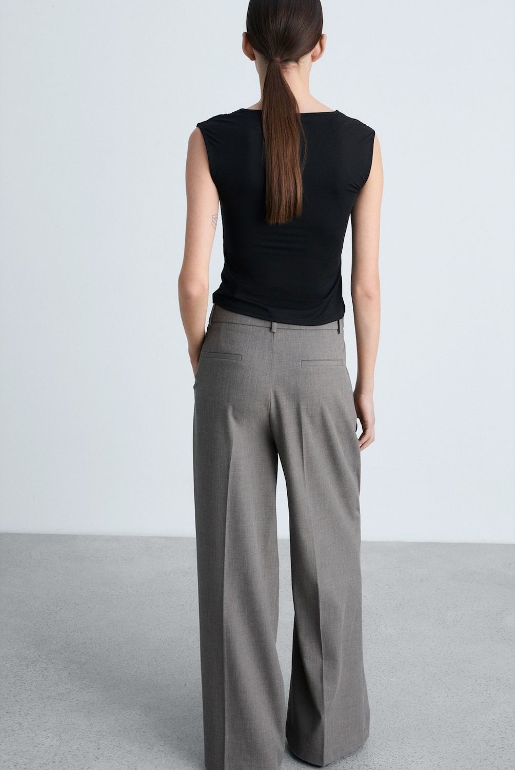 MANGO - Top Tirantes Escote Cuadrado Mujer Mango