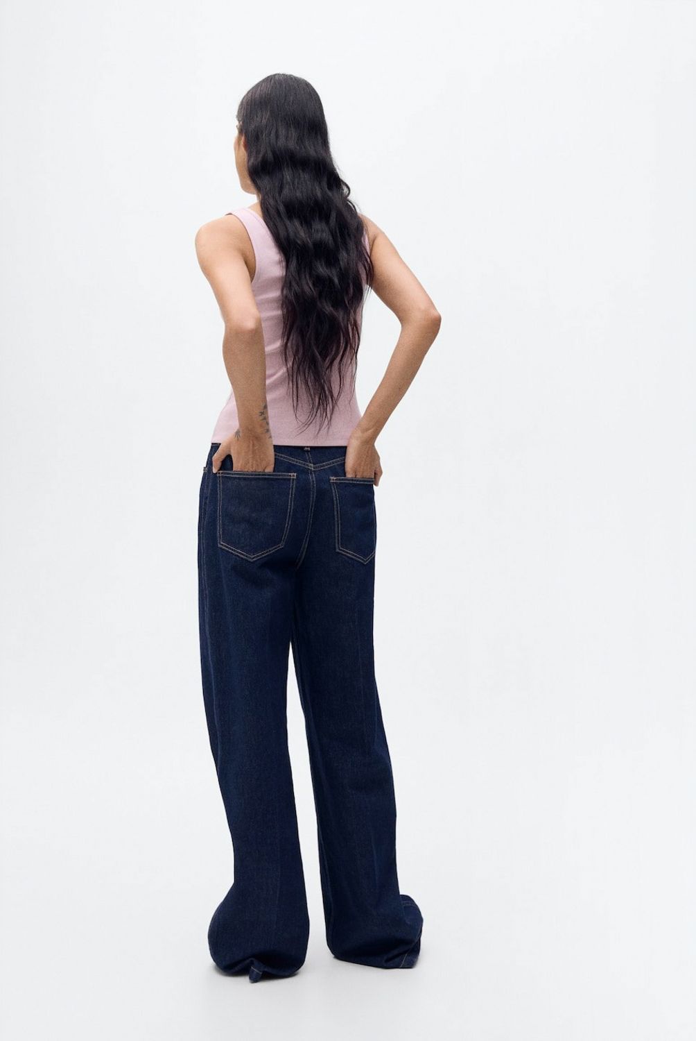 MANGO - Top Algodón Tirantes Anchos Mujer Mango