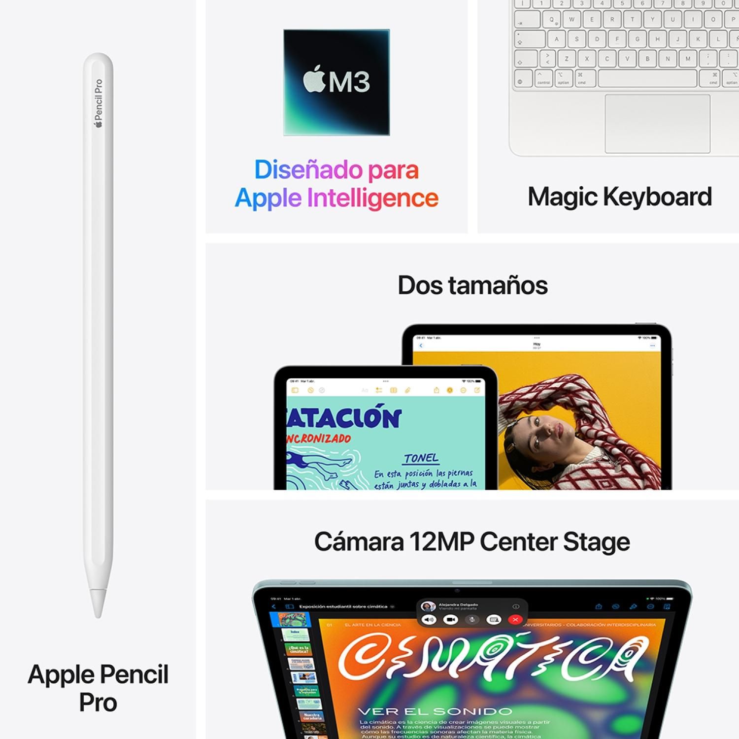 iPad Air 13インチ M3 Wi-Fi 128GB 保証あり 13インチiPad Air（M3）Wi-Fi 128GB - ブルー [整備済製品] - Apple
