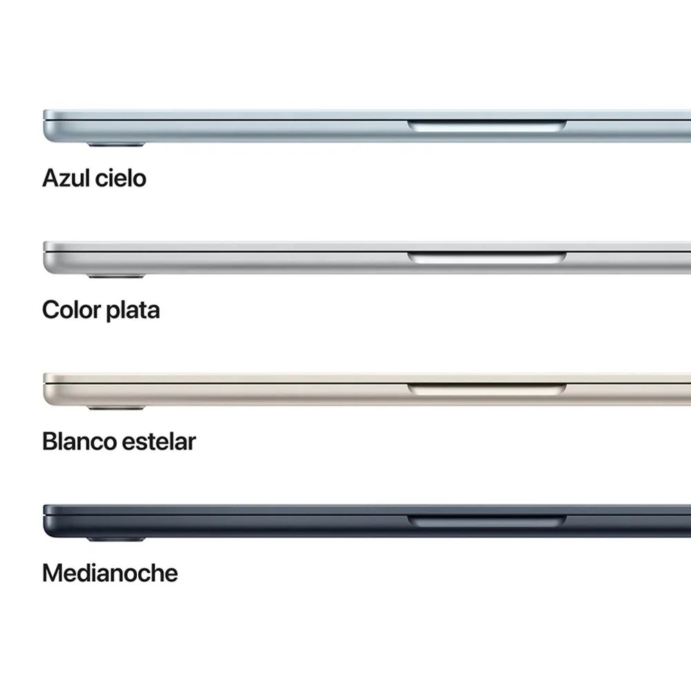 Apple MacBook Air 13 M4 16GB 256GB Medianoche, foto 3