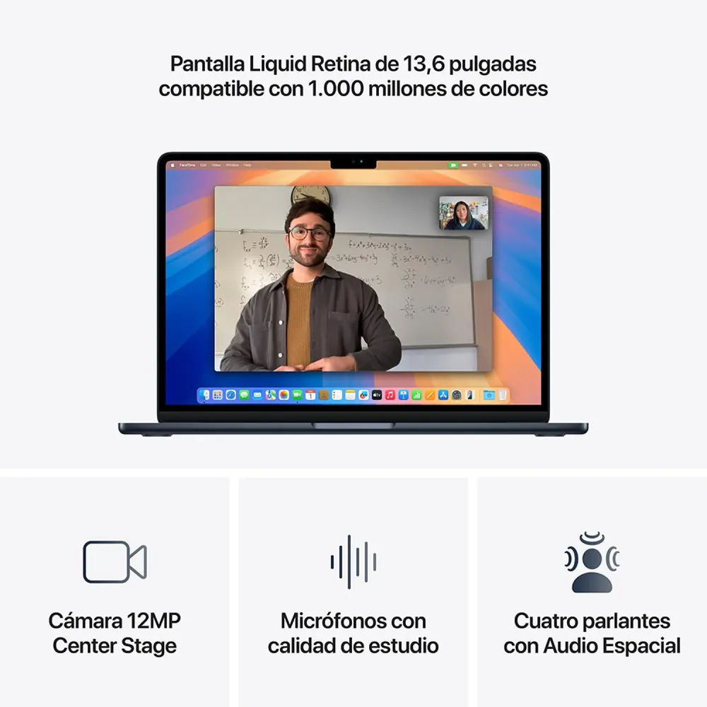 Apple MacBook Air 13 M4 16GB 256GB Medianoche, foto 5
