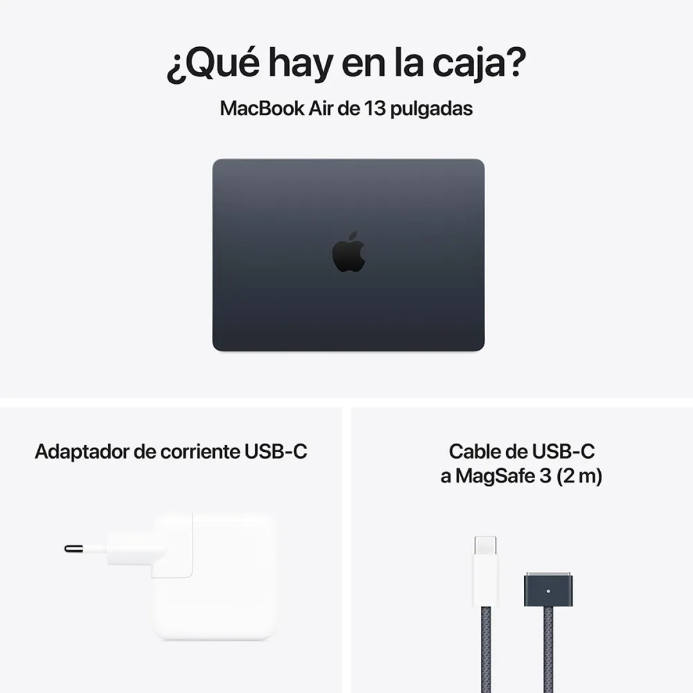 Apple MacBook Air 13 M4 16GB 256GB Medianoche, foto 11