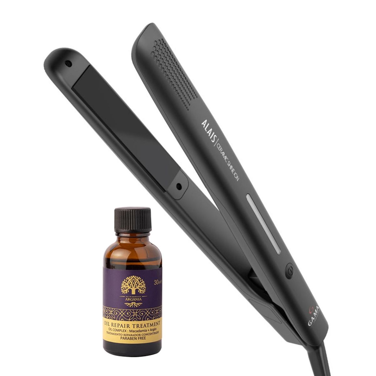 GAMA - Pack Alisadora + Aceite Argania ALAIS 230°C  Gama