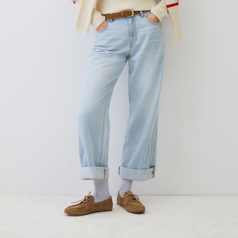 Jeans Straight Mujer