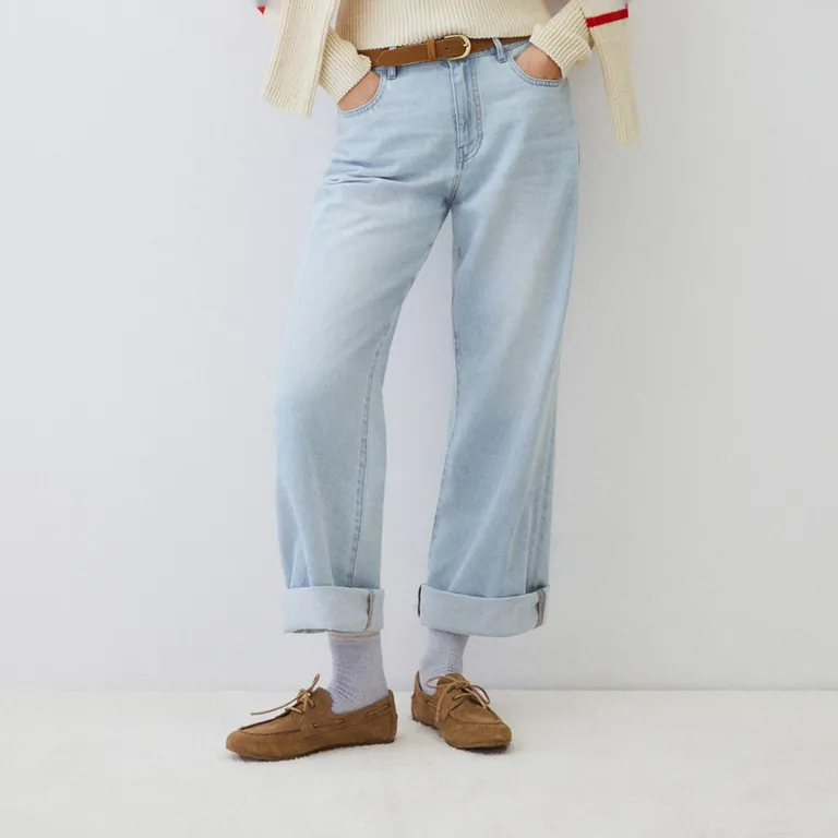 Jeans Straight Mujer
