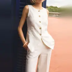 ESEOESE - Blazer 100% Lino Mujer