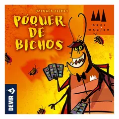 DEVIR - Poquer De Bichos Juego De Mesa