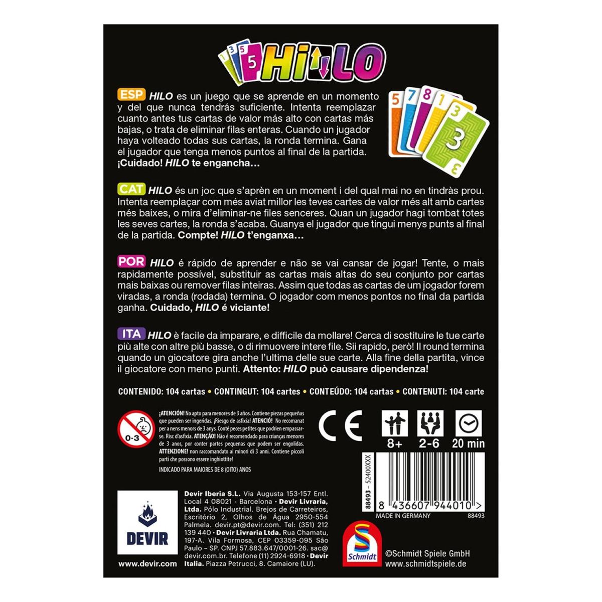 DEVIR - Juego de Mesa Hilo