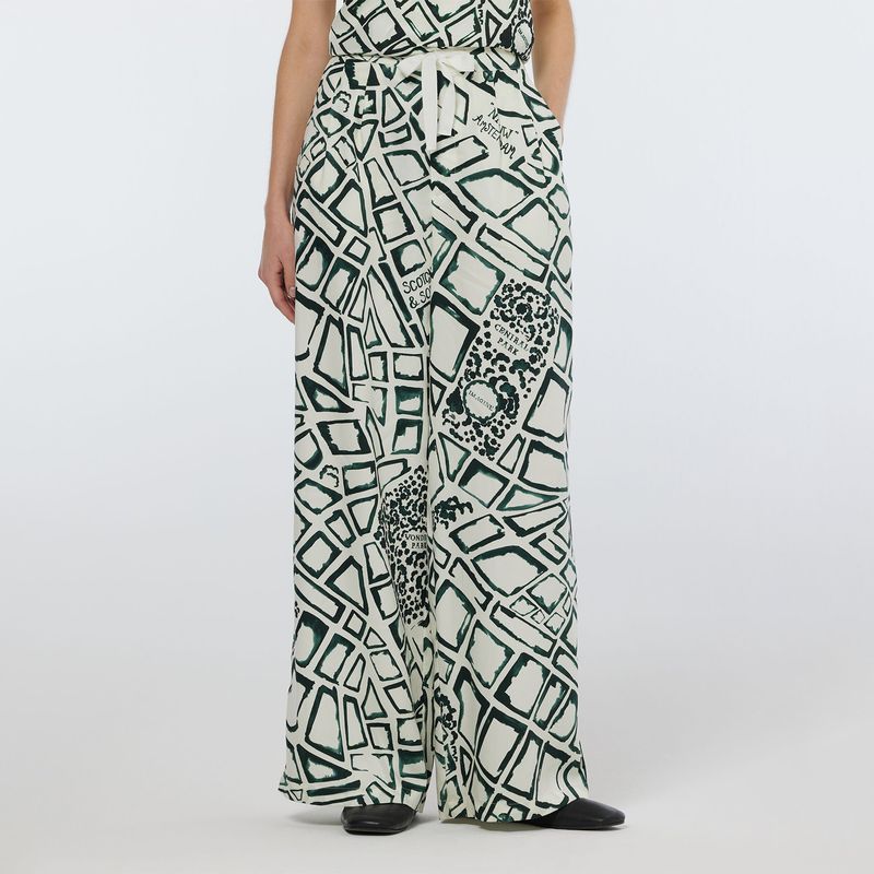 SCOTCHSODA - Pantalón Crop Mujer DIXIE