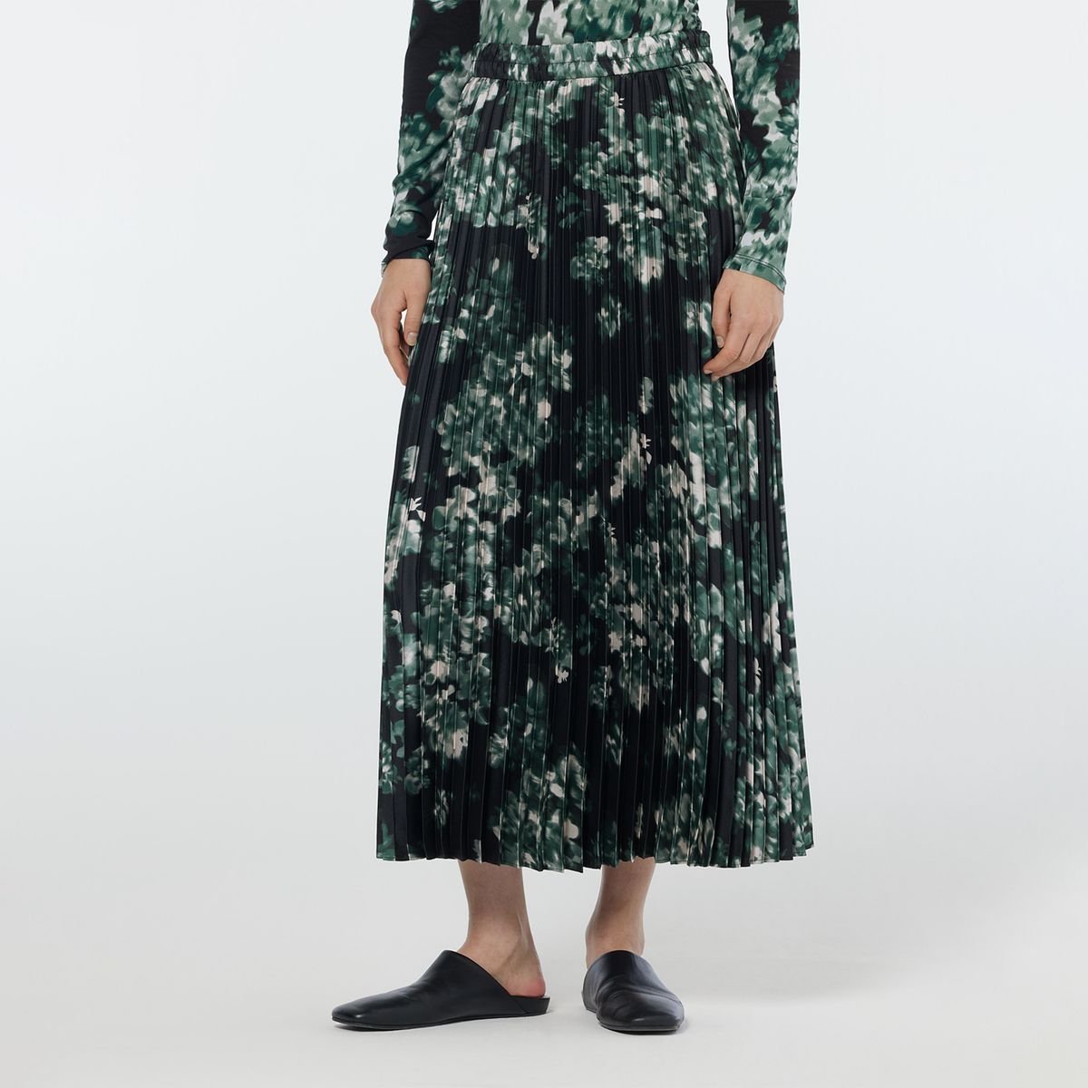 SCOTCHSODA - Falda Plisada Estampado  Mujer Scotch & Soda