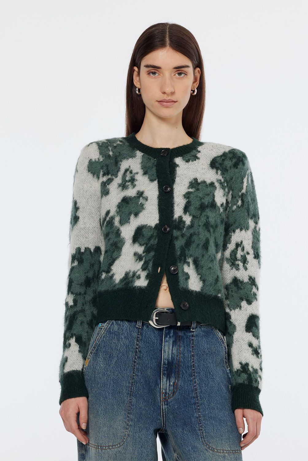 SCOTCHSODA - Cardigan Estampado Floral  Mujer Scotch & Soda