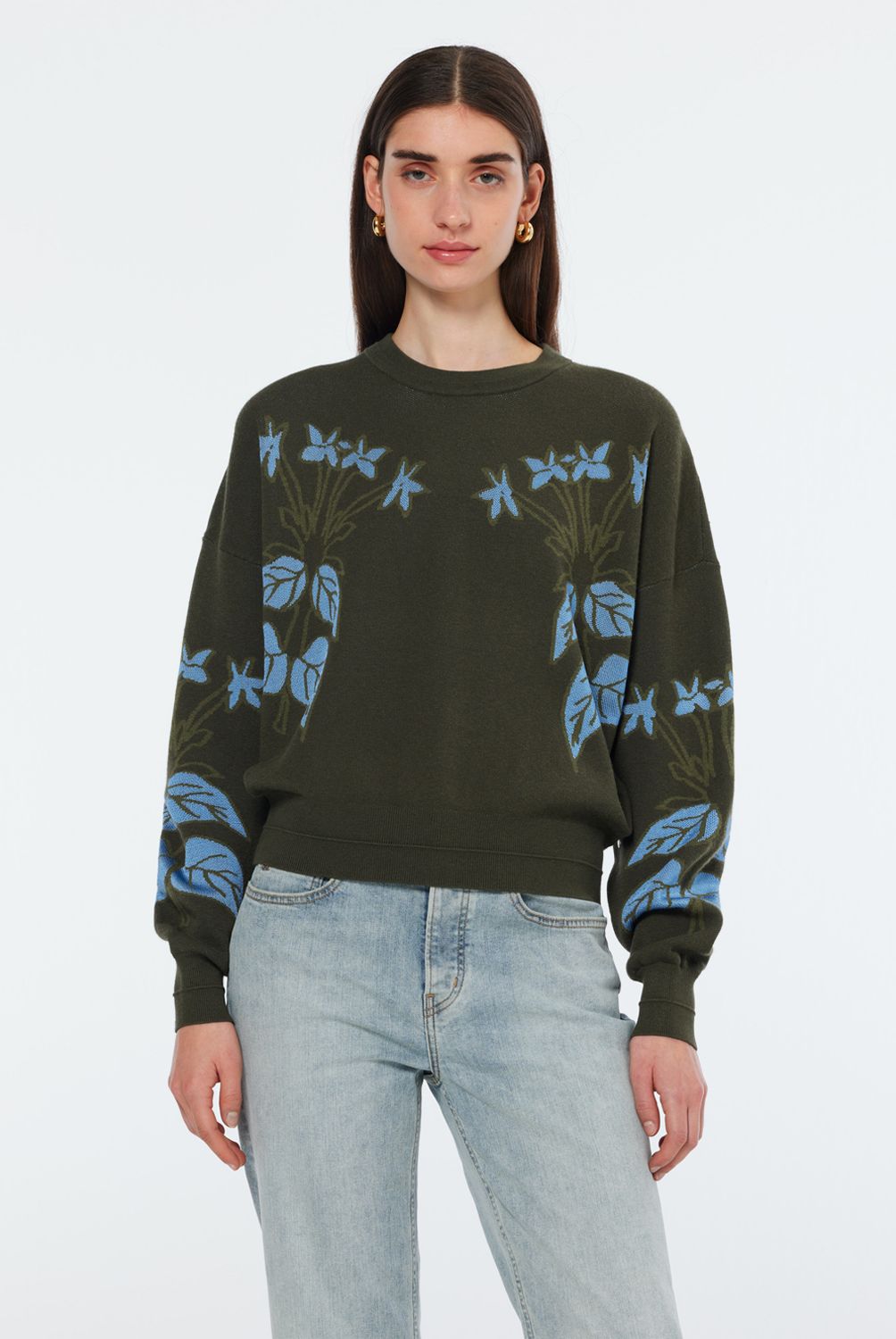 SCOTCHSODA - Polerón Estampado  Mujer Scotch & Soda