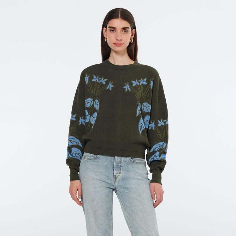 SCOTCHSODA - Polerón Estampado  Mujer Scotch & Soda