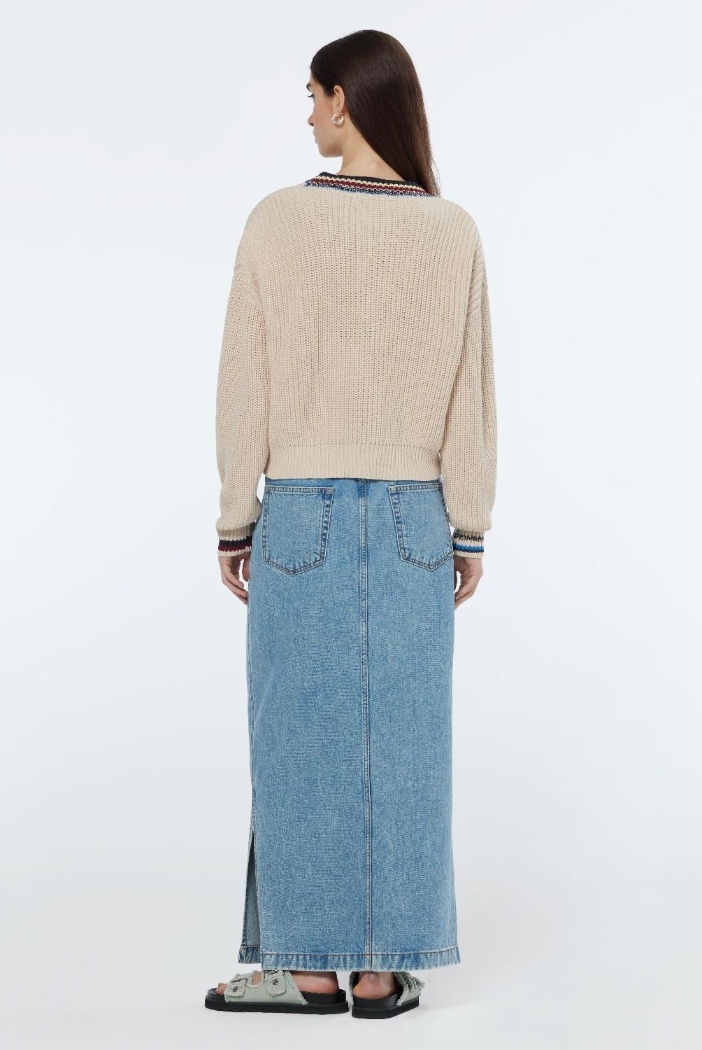 SCOTCHSODA - Polerón Estampado  Mujer Scotch & Soda